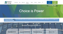 Desktop Screenshot of hudsonenergy.co.uk